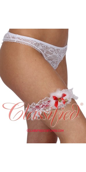 (image for) Lace Christmas Garter