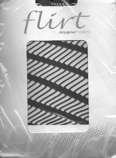 (image for) Flirt Slots Pattern Tights with Foot