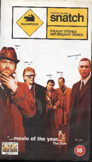 (image for) Snatch VHS Video Tape Cert 18