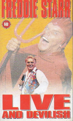 Freddie Starr Live and Devilish video cert 18 (image for) Freddie Starr Live and Devilish video cert 18