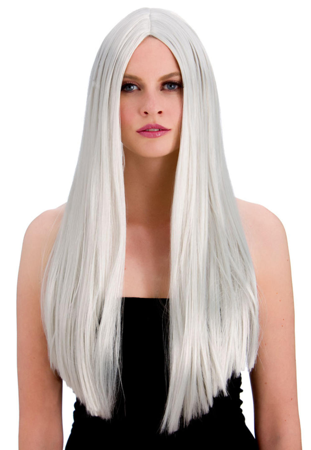 (image for) Long Silver Wig